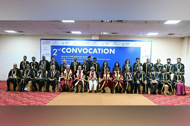 2nd Annual Convocation of SRM University Delhi-NCR Sonepat Conducted at JLNS Auditorium
