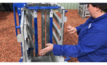  The Spin-a-calf stock crate makes handling calves easier. Picture Mark Saunders.