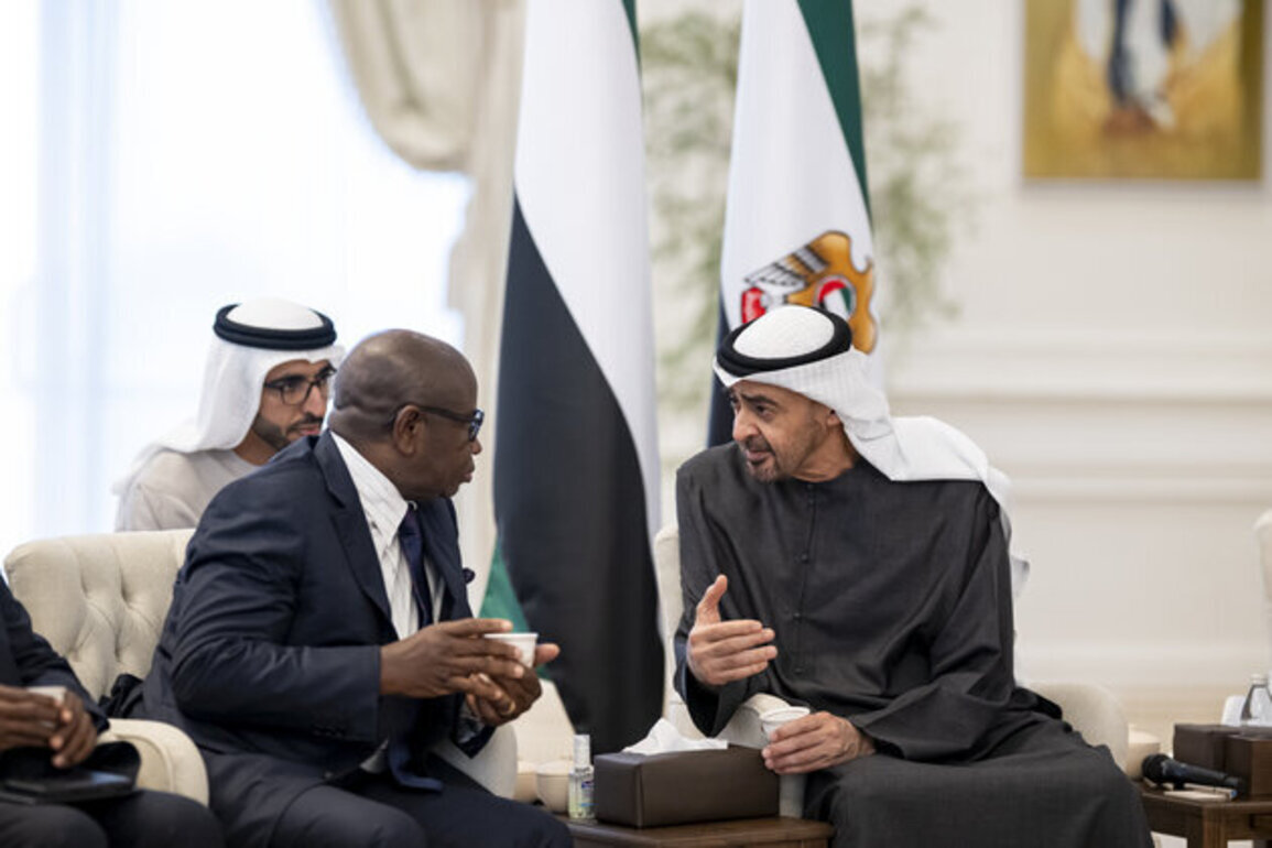 UAE and Sierra Leone Presidents meet to discuss bilateral ties and regional developments