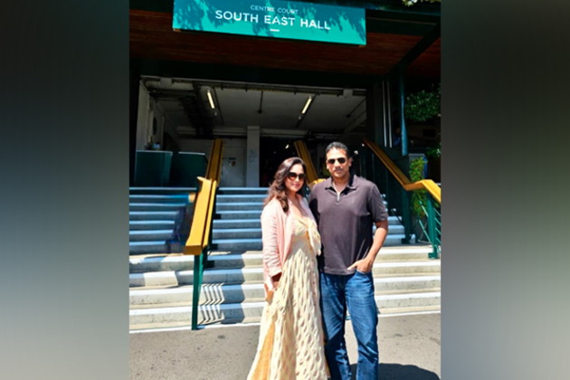 Love is at the courts! Lara Dutta, Mahesh Bhupathi spotted at Wimbledon 2025