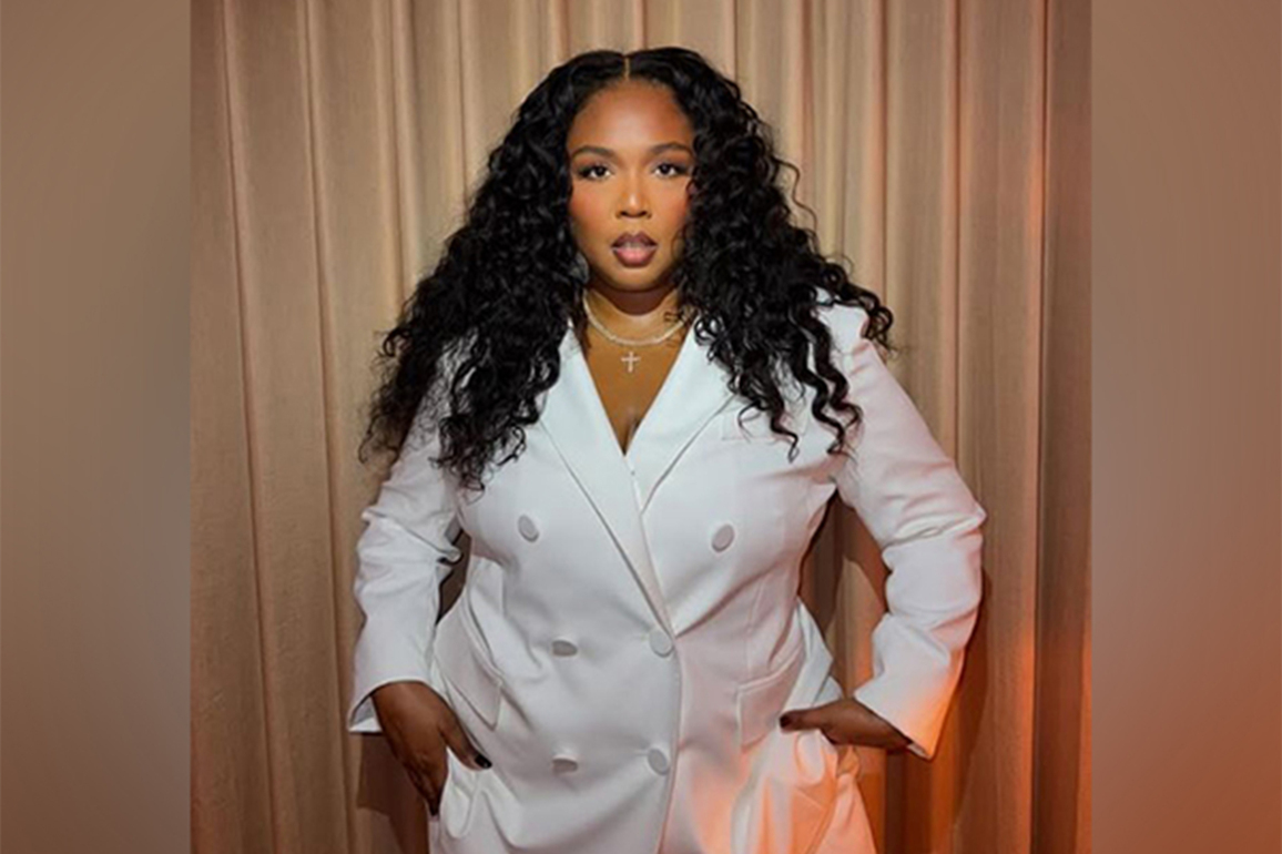 Lizzo supports boyfriend Myke Wright at his first solo art exhibition in Los Angeles