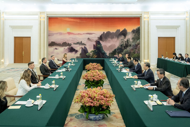 CHINA-BEIJING-WANG HUNING-BIH-MEETING (CN)