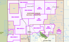 Some of the land release blocks.