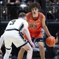 Keaton Wagler, No. 9 Illinois eye 'elite' effort vs. Washington