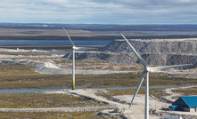 The wind farm at Diavik provides the mine with approximately 10% of its power needs. Photo: Rio Tinto