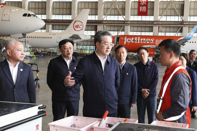 CHINA-HAINAN-DING XUEXIANG-INSPECTION TOUR (CN)