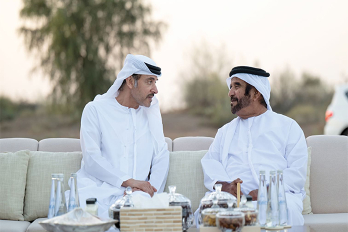 UAE: Hazza bin Zayed visits Saif bin Mohammed on occasion of Ramadan