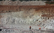 Blast work in the main pit at Browns Range.
