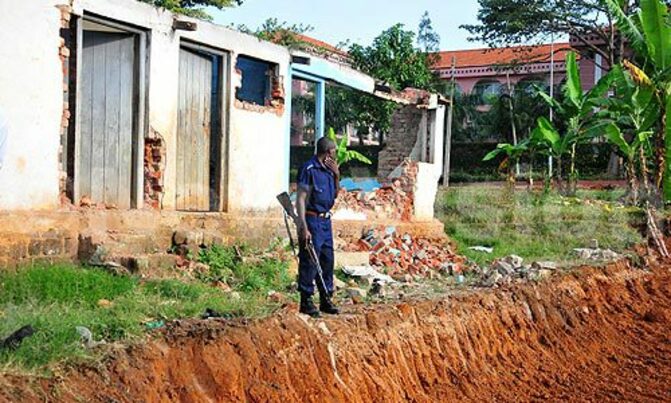 Key govt data lost in Entebbe demolition Key govt data lost in Entebbe demolition