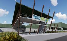  An artist's impression of the new Thomas Foods meat processing facility in South Australia. Image courtesy Thomas Foods.