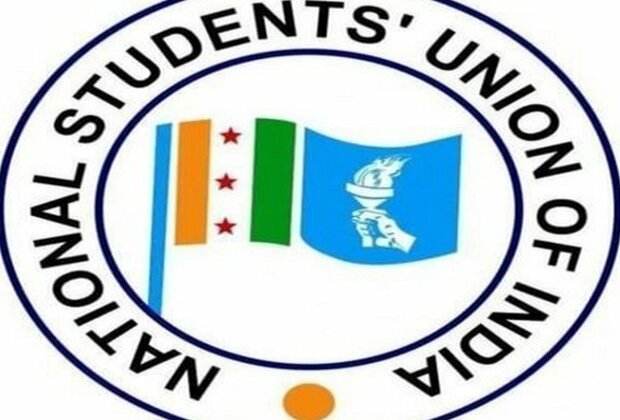 NSUI holds protest against Pegasus row