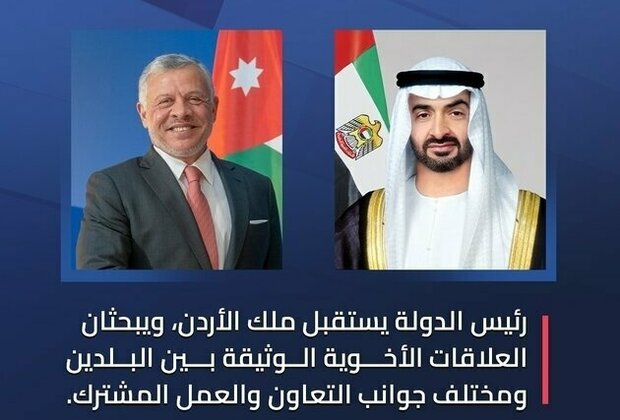 UAE President receives Jordanian King