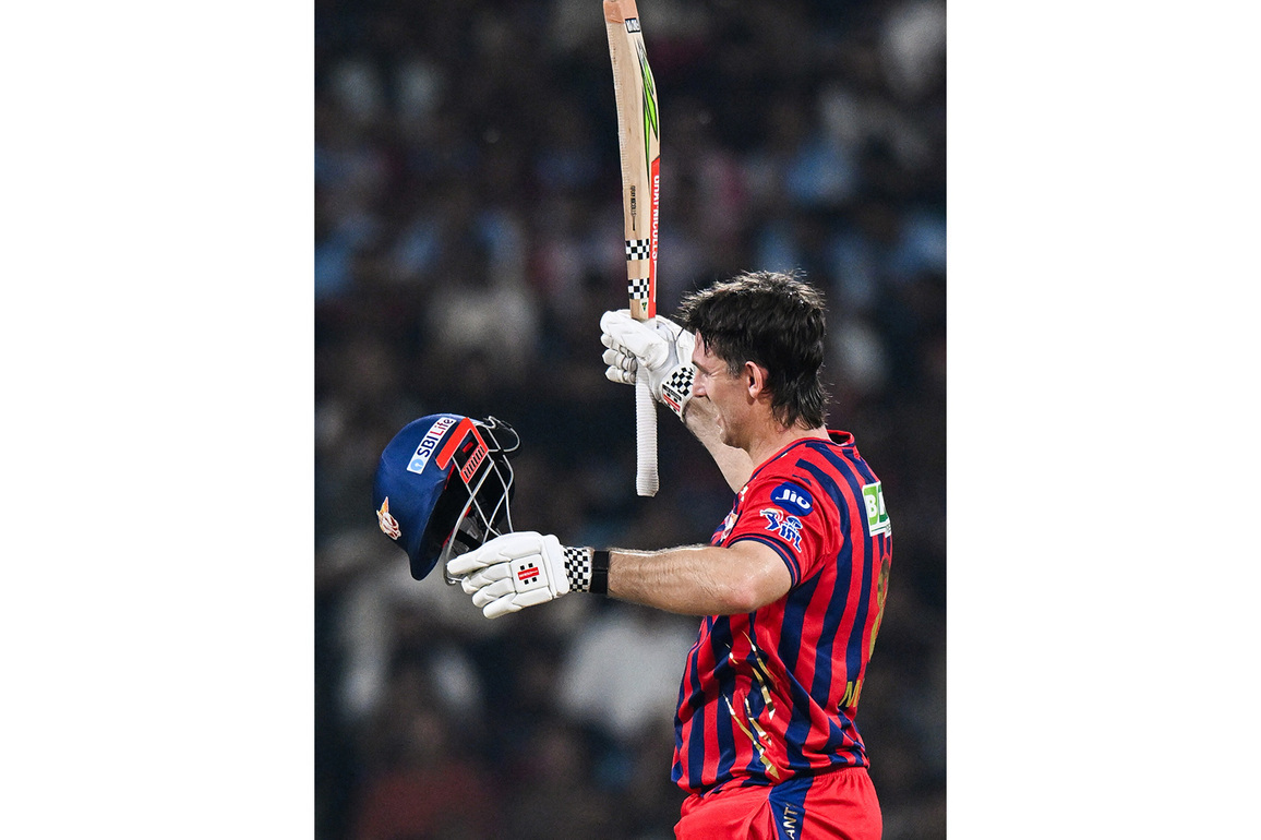 "Tough season, but important win": Mitchell Marsh reflects on his ton as LSG beats RCB