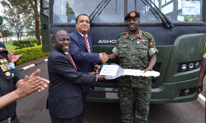 UPDF gets bus donations UPDF gets bus donations