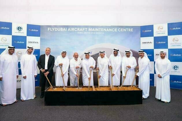 flydubai breaks ground on new Aircraft Maintenance Centre at Dubai South