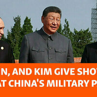 Xi, Putin, and Kim Give Show Of Unity At China's Military Parade