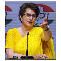 Gujarat: Priyanka Gandhi backs Geniben Thakor, calls BJP remarks "shameful and insulting"