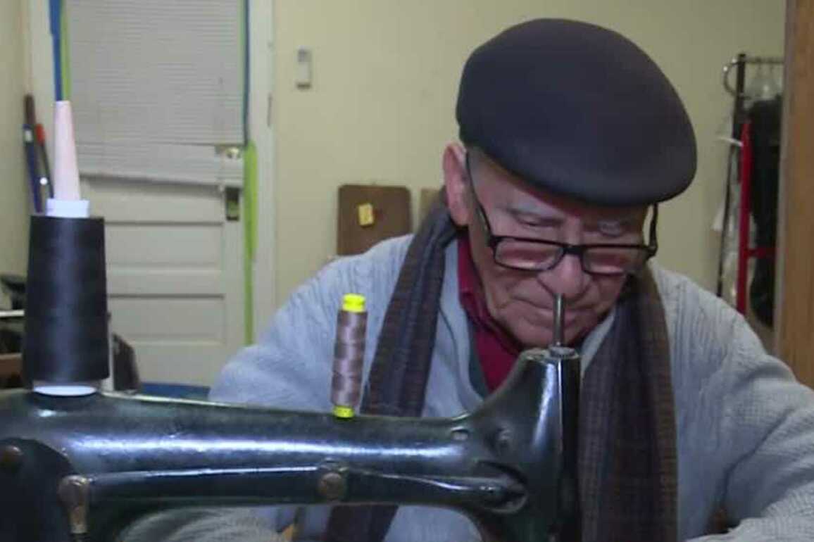 The final stitch- Longtime tailor retires at 93