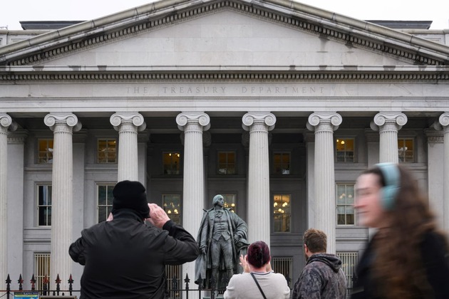 Treasury Department is set to lay off a &#39;substantial&#39; number of employees, official says