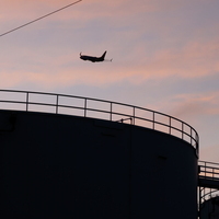 U.S.-CALIFORNIA-LOS ANGELES-JET FUEL STOCK-NOSEDIVE