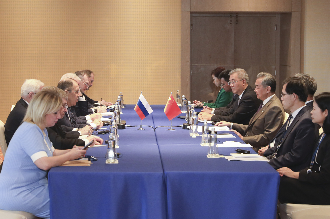 BRAZIL-RIO DE JANEIRO-CHINA-WANG YI-RUSSIA-FM-MEETING
