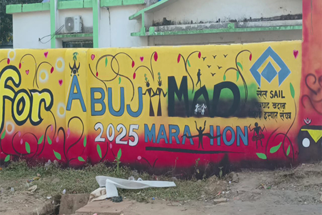 Abujhmad Peace Half Marathon kicks off in Chattisgarh, draws over 5000 runners