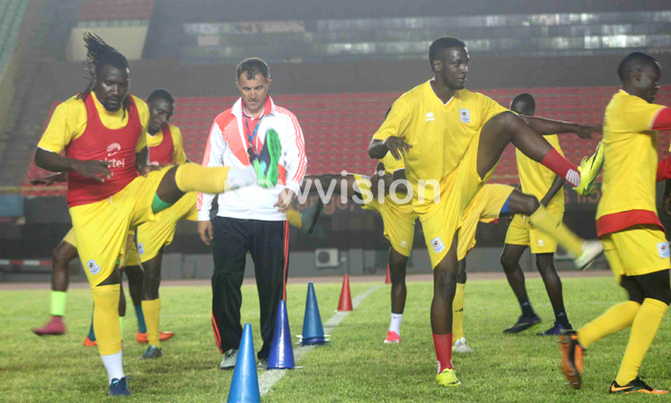 Uganda Cranes team against Senegal is near full strength Uganda Cranes team against Senegal is near full strength