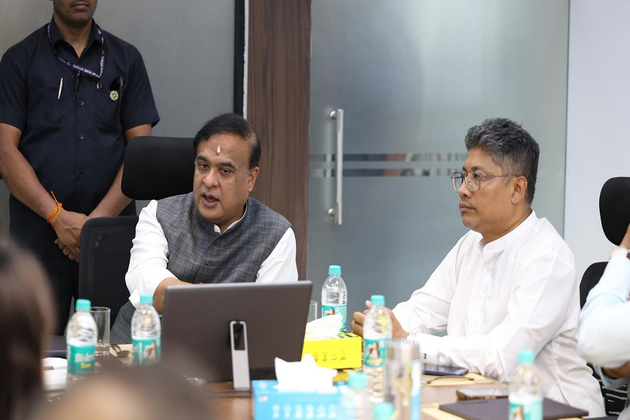 Assam CM visits semiconductor plant site at Jagiroad and proposed Mega Industrial Park at Ahatguri