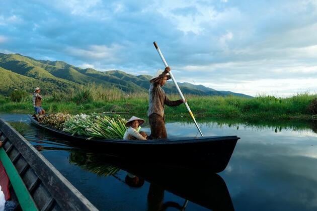 Asia Album: Scenery of Inle Lake in Myanmar