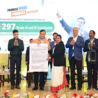 Assam CM Sarma distributes appointment letters to 296 candidates from Tea Tribes and Adivasi communities