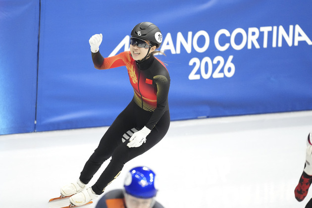 (MICO2026)ITALY-MILAN-OLYMPIC WINTER GAMES-SHORT TRACK SPEED SKATING-WOMEN'S 1000M-SEMIFINALS
