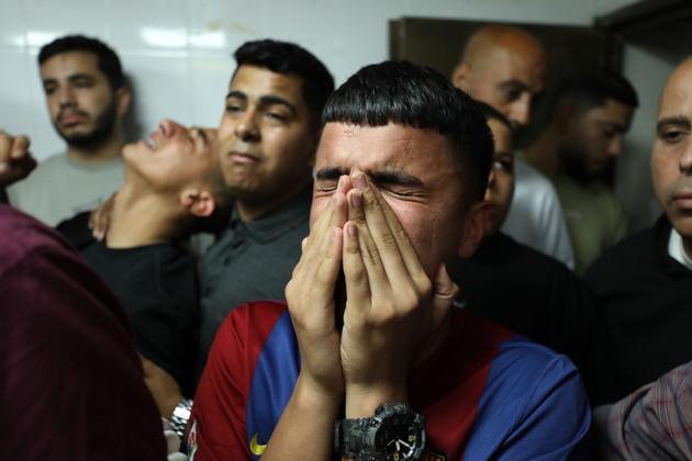 MIDEAST-NABLUS-MILITARY RAID-FUNERAL