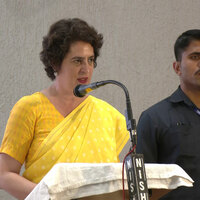 Priyanka Gandhi launches scholarship distribution for higher education to student survivors of Wayanad landslide