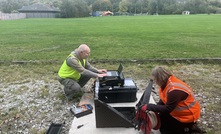 Researchers from Leeds University using fibre optic cables to collect data at the UK’s Mine Water Heat Living Laboratory in Gateshead