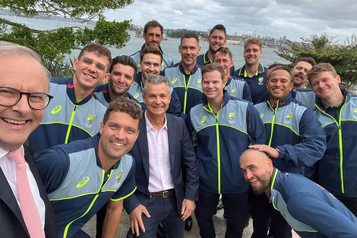 Australian PM Albanese hosts Aussie, England players for annual New Year's Day reception ahead of 5th Ashes Test