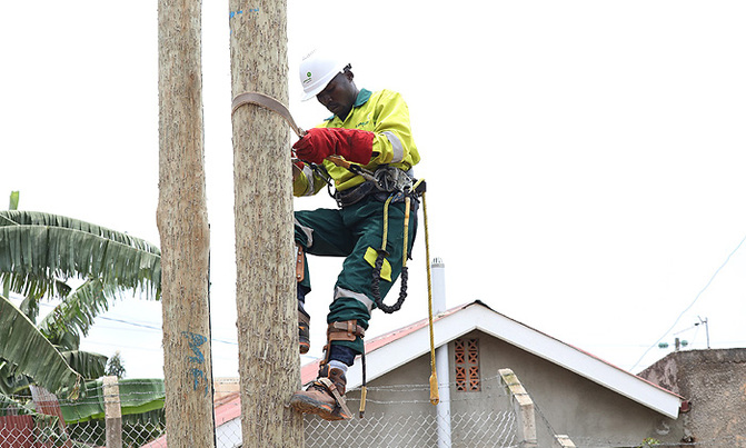 Keeping Uganda switched on and running with minimum staff Keeping Uganda switched on and running with minimum staff