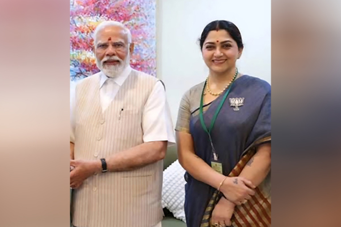 Khushbu Sundar appointed as Tamil Nadu BJP Vice President