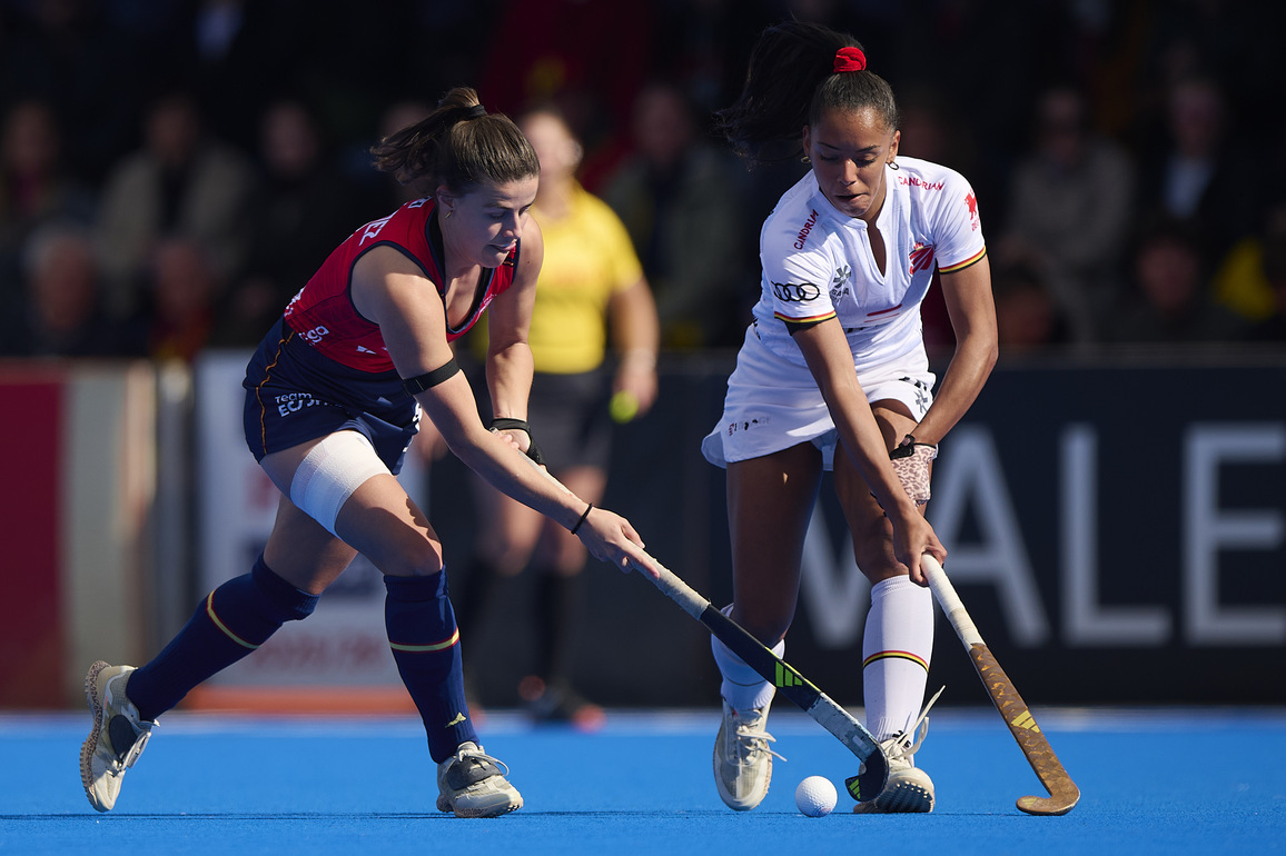 (SP)SPAIN-VALENCIA-HOCKEY-FIH PRO LEAGUE-WOMEN-SPAIN VS BELGIUM