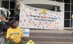  CAFFA protestors at NT Supreme Court - Credits to Environment Centre NT