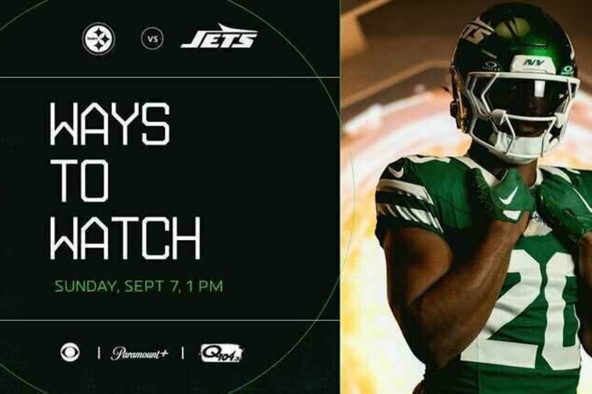 Ways to Watch and Listen | Jets vs. Steelers