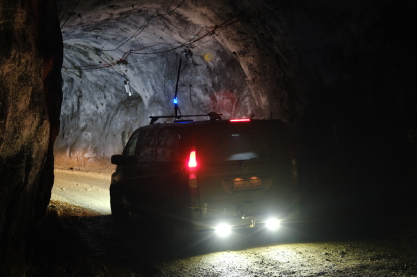 The Hybrid Navigation System was put through five separate test runs at the Pyhäsalmi mine in Finland.