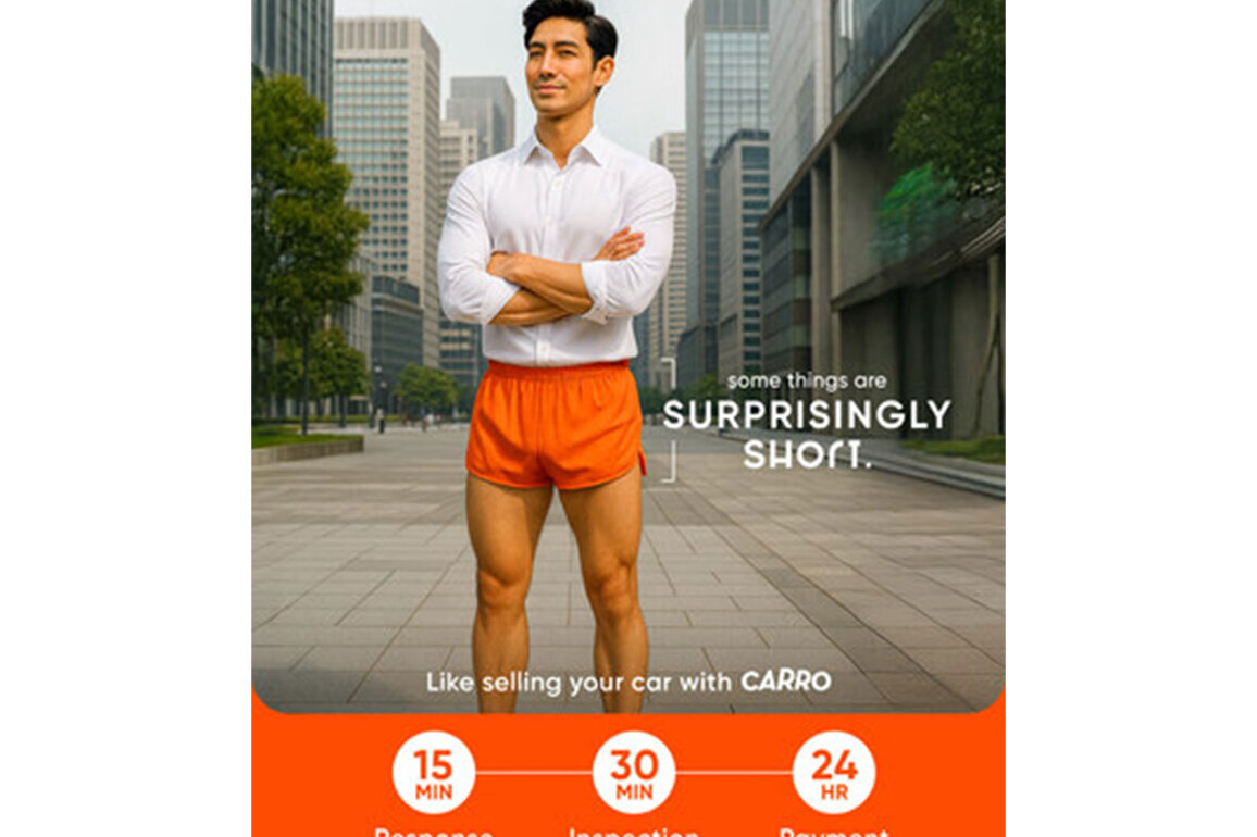 Carro unveils quirky generative AI ad campaign highlighting its 'Surprisingly Short' AI-enabled car-selling process