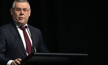 Murray Watt speaking at the Smart Energgy conference