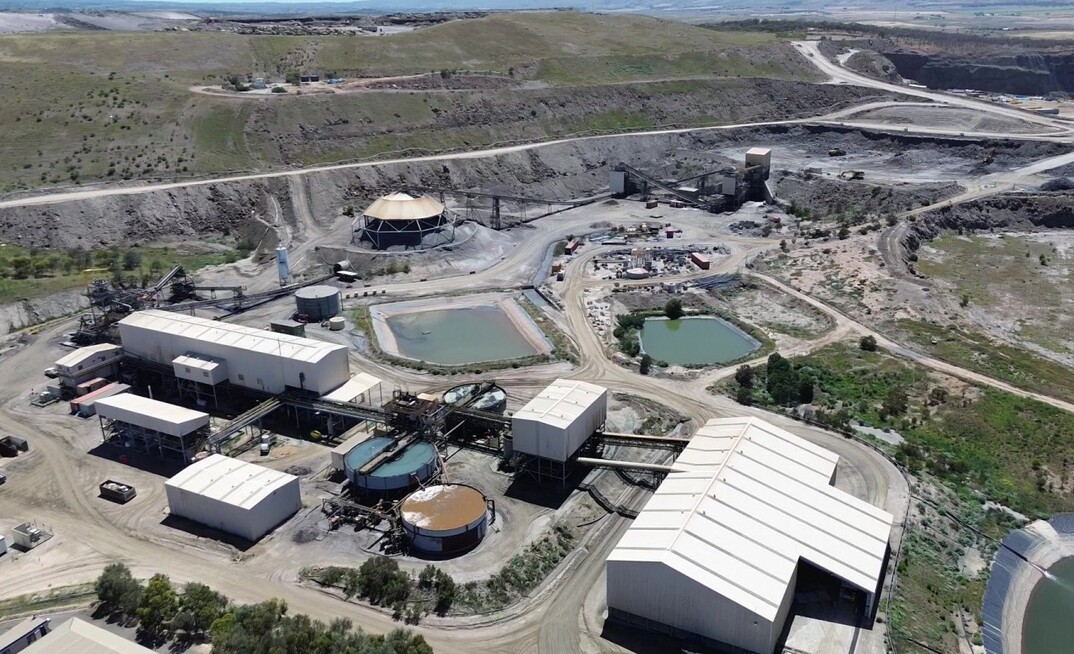 Kanmantoo's processing plant, where Heavy Minerals' wet and dry processing plant will be located.