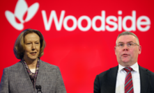 Tense times for Woodside's Meg O'Neill and environment minister Murray Watt
