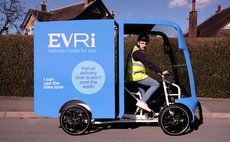 Evri plans to triple parcel deliveries by e-cargo bikes