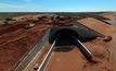 The haul road at Warrirda/Onslow Rd overpass. Credit: MinRes