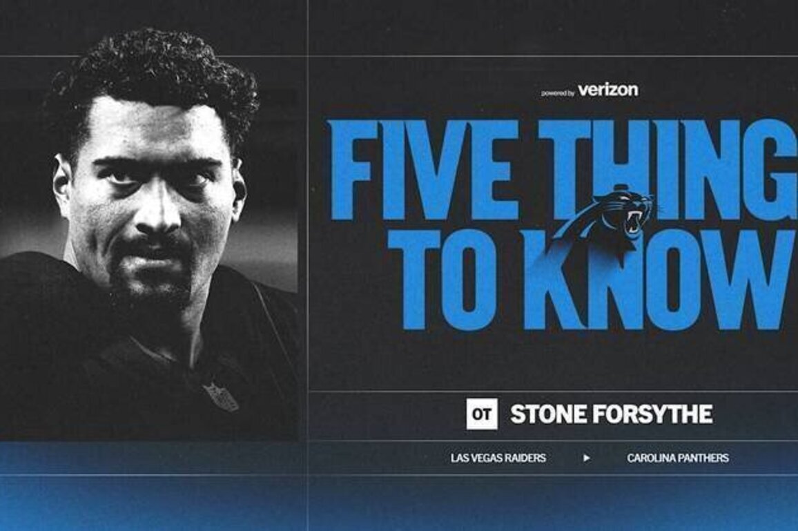 5 things to know about tackle Stone Forsythe