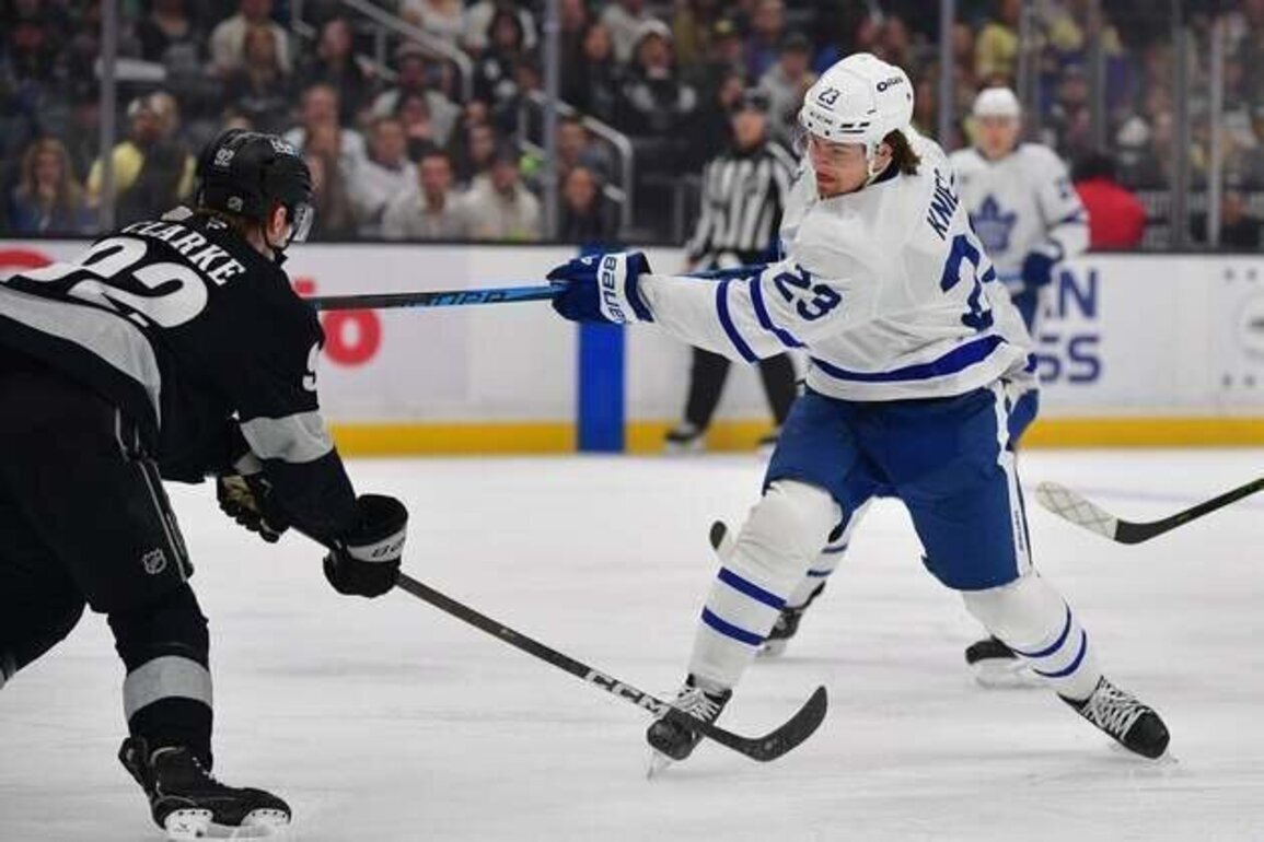 Quinton Byfield scores OT winner as Kings down Maple Leafs