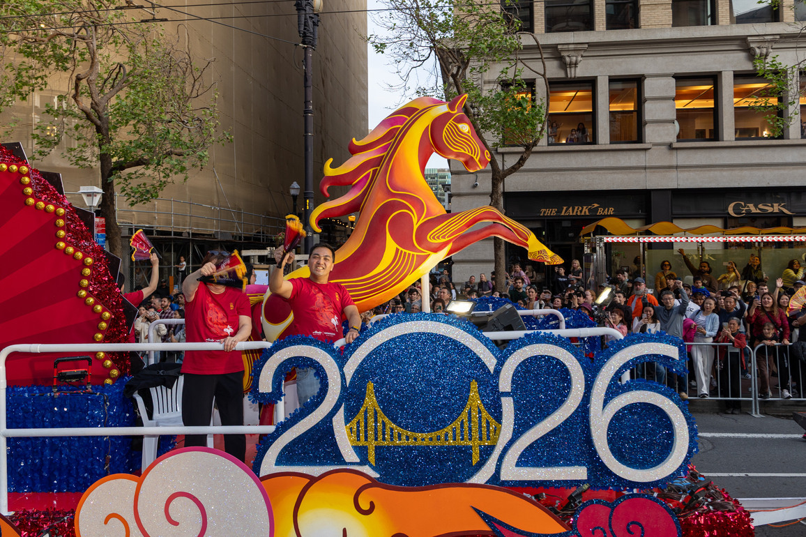 U.S.-SAN FRANCISCO-CHINESE LUNAR NEW YEAR-FLOAT PARADE